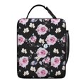 thumbnail image 6 of Peony Insulated Lunch Box Women Reusable Lunch Bag with Side Pocket Lunchbox Work Travel, 6 of 6