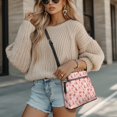 thumbnail image 4 of HELLHERO Strawberry Floral Pattern Ladies Shoulder Bag, Lightweight Satchel Bag Waterproof Stylish Sling Bag for Everyday Work, 4 of 7