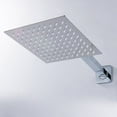 thumbnail image 1 of Têtes de Douche en Acier Inoxydable Chromé à Pluie Carrée, 1 of 12