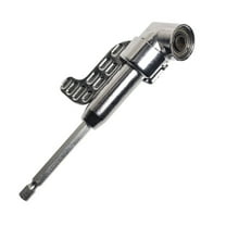 90° Right Angle Drill Attachment – Flexible Screwdriver Bit for Tight Spaces, Fits Electric/Manual Drills (8cm)