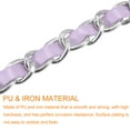 thumbnail image 4 of Unique Bargains Purse Chain Strap, 47' Purse Strap Shoulder Bag Replacement Strap(Purple/Silver), 4 of 6