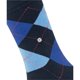 thumbnail image 4 of Burlington Calcetines de Mujer - Queen, Calcetines Cortos, Algodón, Diseño de Rombos, Emblema del Logotipo Azul oscuro/azul marino/azul claro, 4 of 4