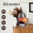 thumbnail image 3 of JAGASY Telescope Burial Small Urns for Ashes Keepsake, Dark Purple Urn for Ashes Adult Male, Orange Clouds Decorative Urns for Husband, Sunset Miniature Cremation Urn for Wife, (3 Inch), 3 of 7