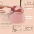 thumbnail image 6 of LWHAO LED Desk Lamp for Study Touch Dimmable Flexible Gooseneck Tulip Reading Lamp Cordless USB Rechargeable Flower Table Lamp Eye Protection Night Light for Kids with Pen Holder, 6 of 7