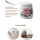 thumbnail image 5 of 2026New  Mini Vintage Ceramic Coddled Egg Cups, 220ml Egg Cooker Dessert Cups for Breakfast, with a Twistable Lid, Temperature Resistant, Table Treasure Chawanmushi Steamed Eggs, 5 of 7