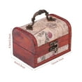 thumbnail image 1 of Jewelry Storage Chest, Wood Material Jewelry Chest, Convenient  For Jewelry Shop Dressing Table Home Use Home Decoration, 1 of 8