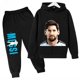 thumbnail image 2 of Conjunto de sudadera con capucha para niños 2024 HOT, más pantalones de sudadera, conjunto deportivo de 2 piezas para niños y niñas, ropa para niños con estampado de Messi, ropa para bebés, 2 of 5