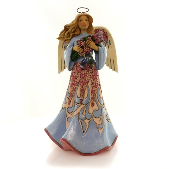 Jim Shore Heartwood Creek Floral Angel-Spring Wonderland