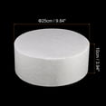 thumbnail image 2 of Uxcell Round Foam Cake Dummy 4 Inch x 10 Inch Circle Dummy Cake Set for Wedding Cakes, Birthday Cakes, Crafts 1 Pack, 2 of 4