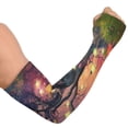 thumbnail image 2 of ALAZA Mushroom on Magic Tree UV Sun Protection Arm Sleeves UPF 50+ Compression Cooling Sleeve 1 Pair, 2 of 7