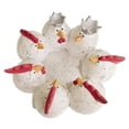 thumbnail image 2 of AMERTEER Cute Chicken Candle Holder，Holder Storage Desktop Ornament  for Small LED Flameless Tea Lights，Perfect Rustic Decor, 2 of 10