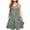 Light Gray â‘ , variant on Dvprdro Womens Sundress Summer Fashion Floral Printed Crew Neck Sleeveless Flowy Boho A Line Tank Casual Loose Beach Mini Dress