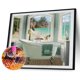 thumbnail image 2 of Cuadros Decorativos Kit de pintura de diamantes 5D para bañera, taladro redondo completo, diamantes de imitación, manualidades para pared DIY Likrtyny embutido en tela, 2 of 9