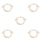 thumbnail image 2 of Brazalete de concha Sonducket elegante para Chicas Damas Fiesta en la playa Beige, 2 of 6