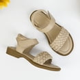 thumbnail image 6 of Gubotare Sandals for Girls Baby Girls Boys Sandals Summer Flowers Shoe Rubber Sole Leather Mesh Infant Toddler Walkers Princess Dress Outdoor Shoes Size 10 (Multicolour,Toddler 10), 6 of 6