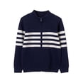 thumbnail image 1 of Beautyzll Chandails en Coton à Col Rond pour Garçons Enfants Cardigan à Manches Longues Tricoté pour 4-10T, 1 of 9