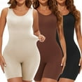 thumbnail image 2 of POKARLA Sexy Bodysuits Full Coverage Shapewear Thigh Slim Body Suit Wide Shoulder Body Shaper Jumpsuit Seamless Shapers Slimmer, 2 of 10