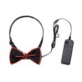 thumbnail image 2 of Aojekbee Men Light-up Bow Tie, LED Bow Tie Christmas Halloween Necktie Costume Accessories Gift, 2 of 8