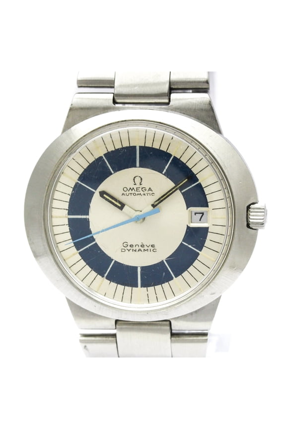 Pre-Owned OMEGA Geneve Dynamic Cal 565 teel Automatic Watch 166.039 Vintage