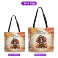 thumbnail image 5 of Happy Thanksgiving Boxer Turkey Costume Pumpkins Autumn Leaves All Over Print 3D Canvas Tote Bag Boxers Dog Lover Gifts Idea Reusable Handbag - 13014, 5 of 5