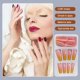 thumbnail image 5 of Juego de Prensa de Punta Francesa Minnieouse 1 en las Uñas Gradient Extra Long Ballerina Kit de Manicura, 5 of 6