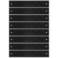 thumbnail image 3 of GripStrip Extension Stair Treads L 12”x W 2” Screw Down Strip, No Adhesive All Weather Non-Slip, Plastic Safety Stair Strips Increase Safety on Slippery Stairs - Screws Included (8 Pack) (Black), 3 of 4