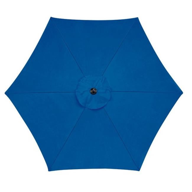 Living Accents 8389033 9 Ft Tiltable Royal Blue Market Patio Umbrella Walmart Com Walmart Com