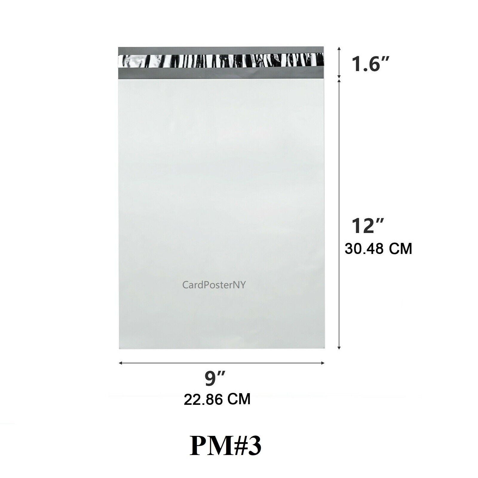 500 9"x12" Light Poly Mailer 2 Mil Shipping Mailing Packaging Envelope Bags-PM3-ST ShipMailers