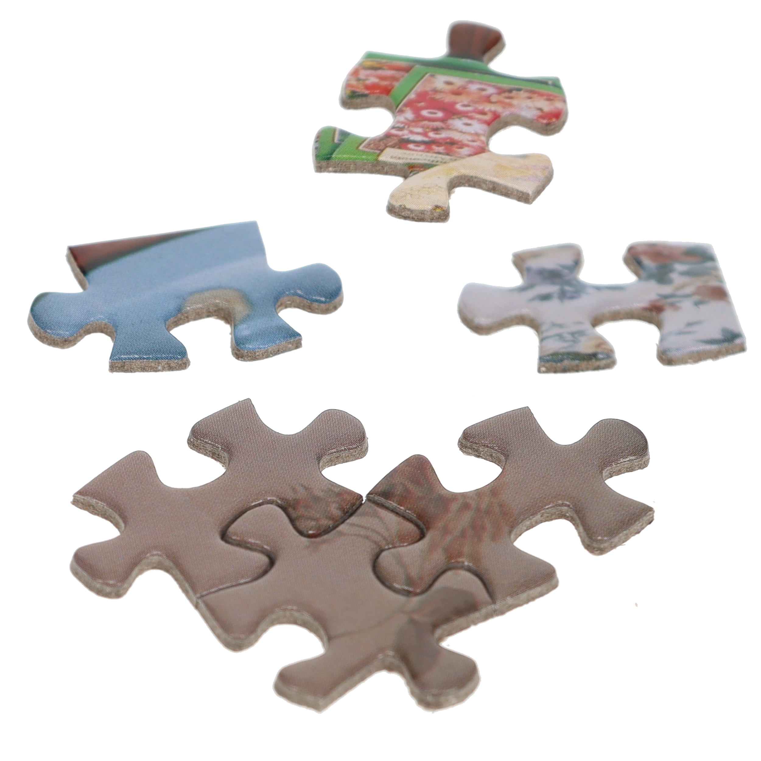 TDC Games Alphabet Mystery Puzzle - C Is For Chocolate - 2 Jigsaw Puzzles - 500 pc