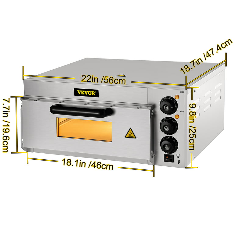 Electric Commercial Pizza Maker Pizza Oven Countertop Air Fryer Oven  Toaster