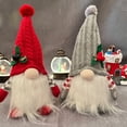 thumbnail image 2 of Decoración navideña, suministros de Navidad, regalos de Tomte sueco, estatuilla escandinava, gnomos LED de Papá Noel, 2 of 3