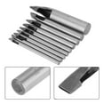 thumbnail image 1 of Leather Craft Hole Punch Set,2mm 9pcs Leather Oval Shape Hole Punch Kit Cutter Hollow DIY Tool Oval Shape Punch Cutter Tool  For Leather Watch Bands Belts  Paper Plastics, 1 of 8
