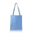 thumbnail image 3 of sweethay Bolso de hombro de lona Bolso cuadrado Bolso de mano para estudiantes Accesorios Azul Type2 NO2 sweethay AP011172-01, 3 of 6