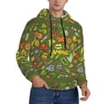 thumbnail image 2 of Lsque Camping 1 Pattern Casual Men's Hoodie,Hooded Sweatshirt with Kangaroo Pocket,Pullover Hoodie-3X-Large, 2 of 7