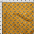 thumbnail image 3 of oneOone Cotton Poplin Fabric Elephant Block Print Fabric By The Yard 42 Inch Wide, 3 of 4