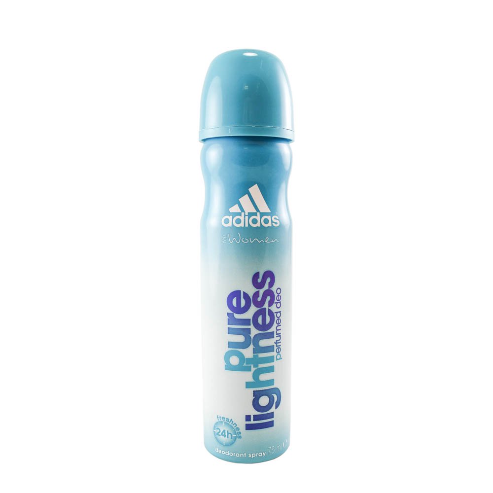 Adidas Pure Lightness Deodorant Body Spray 2.5 Oz / 75 Ml for Women