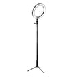 thumbnail image 2 of Anillo de luz LED Selfie Stick Kit de soporte para trípode Lámpara giratoria de 3 modos para transmisión en vivo de video por teléfono sidaley EL000035-00B, 2 of 2