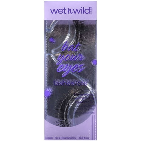 Wet N Wild Bat Your Eyes Lashes: Vivacious #958 False Eyelashes, 1 pr