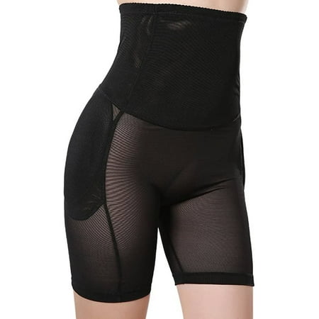 

Women High Waist Panties Breathable Tummy Body Shaper Slimming Tummy Underwear Black XL