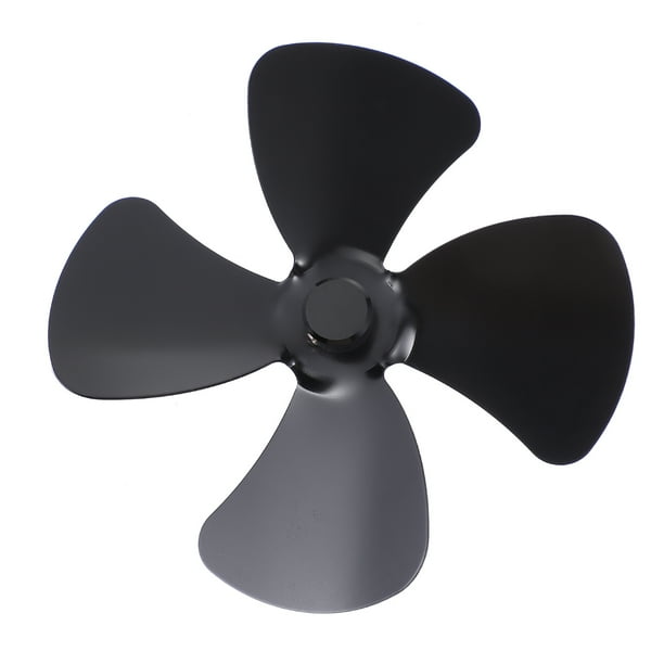 Reemplazo de 4 cuchillas Pieza de las cuchillas para el ventilador de la estufa de leña con alimentación de calor