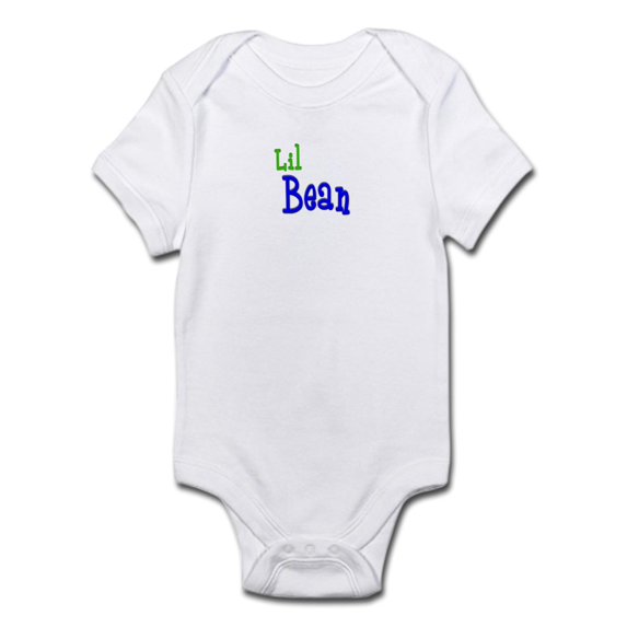 CafePress - Lil Bean Infant Bodysuit - Baby Light Bodysuit