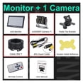 thumbnail image 2 of 1080P 7" IPS Screen AHD Car CCTV Monitor With 2 Channels Starlight Night Vision Reverse Backup Rear View AHD Camera ,Car GPS Function, 2 of 7