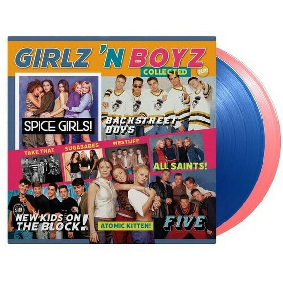 Various Artists - Girlz N Boyz Collected / Various - Limited 180-Gram Blue & Pink Colored Vinyl  [VINYL LP] Blue, Colored Vinyl, Ltd Ed, 180 Gram, Pink, Holland - Import