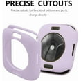 thumbnail image 3 of XiHAMA Ultra Thin Soft TPU Bumper Case Compatible with iWatch Apple Watch Series SE 6/5/4, 3 of 6