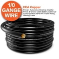 thumbnail image 2 of Cable Tuijodaix calibre 1/0 (6 m cada uno, rojo/negro), CCA, cobre, 2 of 7