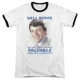 thumbnail image 1 of Brady Bunch Buddy Adult Ringer White Black, 1 of 1