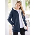 thumbnail image 2 of Woman Within Plus Size Sherpa Fleece Jacket, 2 of 2