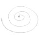 thumbnail image 1 of Necklace Chain Stainless Steel Link Chain Jewelry Components for Gift Giving Silver Material for Diy Jewelry Making 1Pack, 1 of 3