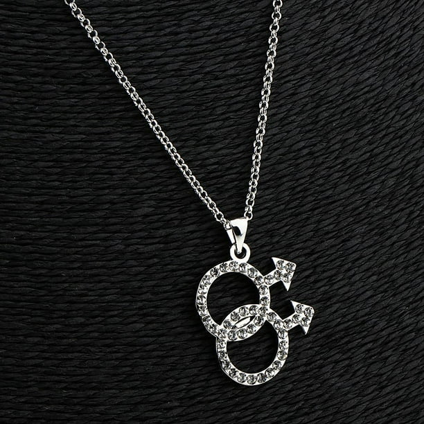 Male clearance sign necklace