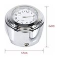 thumbnail image 5 of Motorcycle Handlebar Mount Clock,7/8 1" Waterproof Handlebar Dial Clock Watch ，Motorcycle Handlebar Clock & Thermometer, 5 of 5